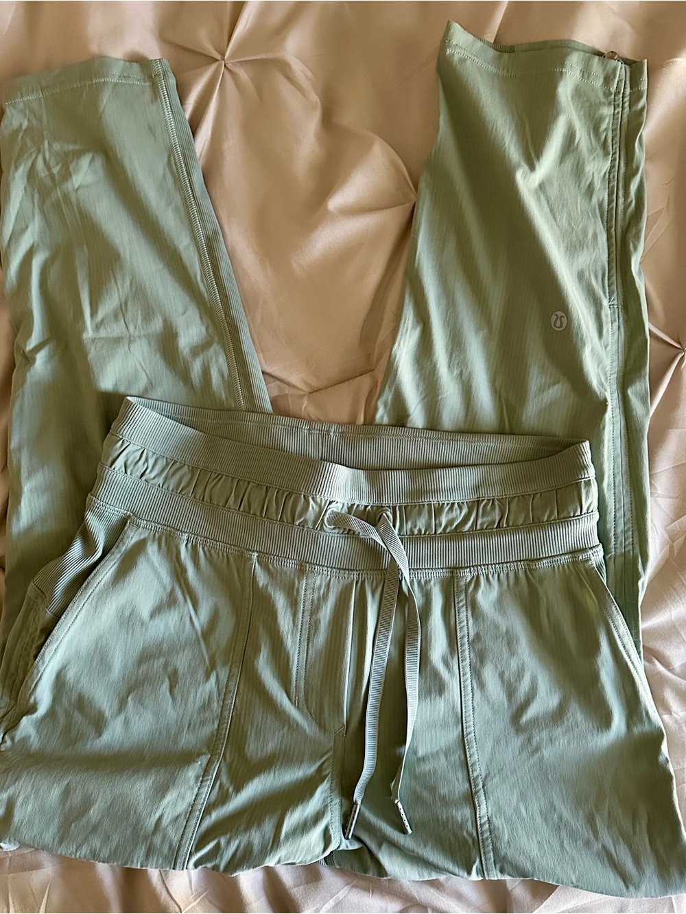 Lululemon Sage Green Drawstring Lounge Pants